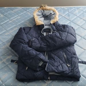 Abercrombie Navy winter jacket xl